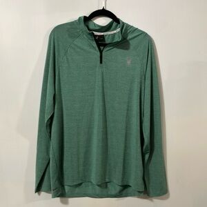 New Spyder Quarter Zip Pullover